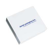 Boîte d'emballage cadeau en papier magnétique pour moule dentaire d'aligneur de dents de luxe Offre Spéciale avec logo personnalisé