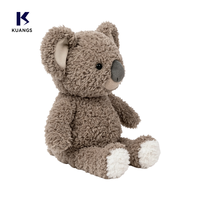 Peluche lestée en forme d'animal, très populaire, pour enfants, idéale pour les cadeaux commémoratifs et d'anniversaire