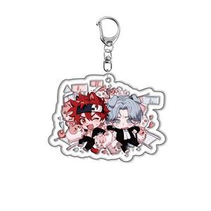 Pendentif Anime <span class=keywords><strong>SK8</strong></span> l'Infini Double Face HD Acrylique Porte-clés - Product Image 2