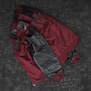 Veste bomber unisexe tendance de style rétro personnalisé, veste de rue, couleur contrastée, marque tendance pour hommes - Product Image 4