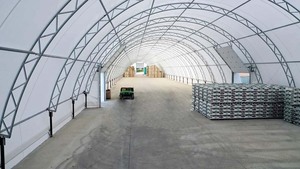 Produsen atap pvc harga rendah kanopi penampungan kontainer pengiriman SS4040 - Product Image 6