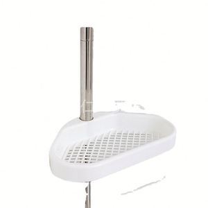 Stainless Steel Bathroom Corner <b>Shelf</b> Punch-free Kitchen <b>Shelves</b> - Product Image 3