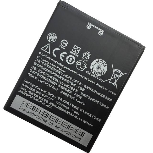 Original Rechargeable Battery for HTC Desire 526 BOPL4100 Mobile Phone Battery in Stock Digital Batteries