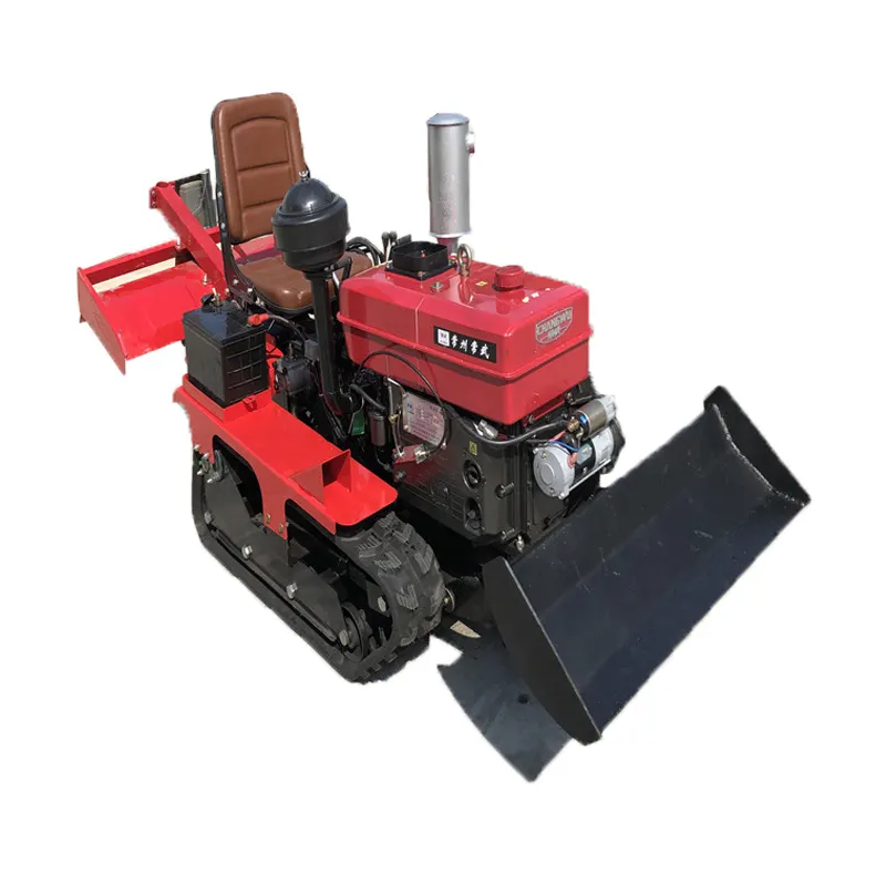 Field light 25 horsepower crawler tractor multifunctional crawler tractor for water and dry fields