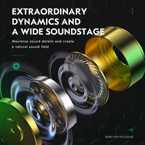 Auriculares intrauditivos CCZ Audio Harmony BC01 PRO Chord Song HIFI <span class=keywords><strong>de</strong></span> 3.5mm para juegos, monitoreo en vivo y escenario - Product Image 3