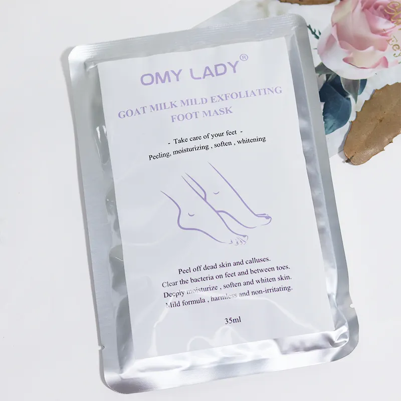 Omy Lady Pedicure Products Spa Massage Tea Tree Oil Soak Peel Off Foot