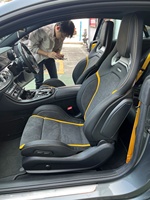 Sièges de piste AMG pour Mercedes Benz A45 CLA45 GLA45 SLK AMG GT C63 E63 A45 W176 W156 W117 – Améliorations des sièges AMG