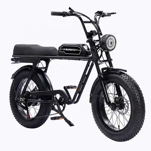 Vélo électrique à gros pneus UE batterie au lithium 20 pouces 80 km 750 watts vélo électrique tout-terrain urbain - Product Image 3