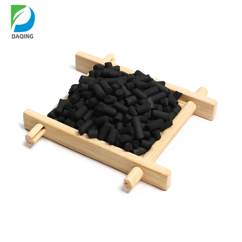 950-1000 Adsorptive Value Ctc 55-60 Extruded Activated Carbon For Air Filter