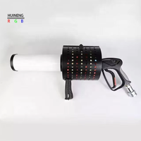 LED RGB DJ CO2 Confetti Gun Bar à fumée Manipulé Atmosphère Air Stage Effet spécial Jet Fog Machine Handheld For Party