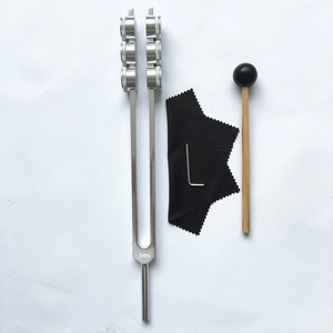 ชุดส้อมเสียงความถี่ต่ำ 34Hz สำหรับการบำบัด พร้อมอุปกรณ์ครบชุดและถุงกำมะหยี่แบบมีเชือกผูก - Product Image 3