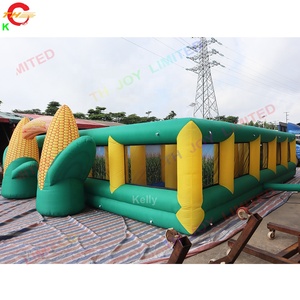 Livraison <span class=keywords><strong>de</strong></span> porte gratuite! Grand <span class=keywords><strong>labyrinthe</strong></span> gonflable géant <span class=keywords><strong>de</strong></span> <span class=keywords><strong>maïs</strong></span> <span class=keywords><strong>de</strong></span> maison hantée d'Halloween <span class=keywords><strong>de</strong></span> 10x10m pour parc d'attractions <span class=keywords><strong>de</strong></span> ferme comprenant des kits <span class=keywords><strong>de</strong></span> réparation - Product Image 6