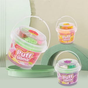 New Fruit Series Portable Strawberry Crystal Mud Gum <b>Slime</b> Toys Non-Toxic Educational Bouncing for Ages 3+ - Product Image 2