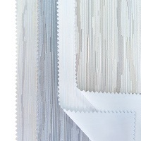 Meilleure Qualité Personnalisable Lisse Extra Lourd Décoration Libre Flexure Tissu Doux Polyester Matériel Stores Roulants Tissu