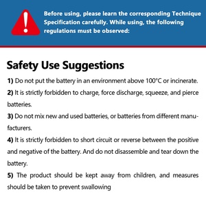 NiCd pin 1.2V 2/3 AAA 300mAh có thể sạc lại di động nút Top nạp AAA pin NiCd Nickel Cadmium - Product Image 6