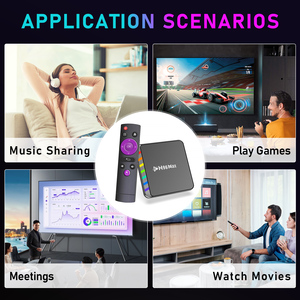 2023กล่องสมาร์ททีวี H96 W2สูงสุด Android11 Amlogic WIFI6.0 S905W2พร้อมรีโมทคอนโทรล IR oem/odm ให้บริการ CE FCC ROHS - Product Image 6
