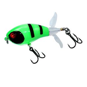 <span class=keywords><strong>Leurre</strong></span> de pêche Hilure 8g 11g Topwater Bass Salmon Sea Bass Mackerel Bream, <span class=keywords><strong>leurre</strong></span> flottant dur, Whopper Plopper, hameçons, lac, rivière - Product Image 3