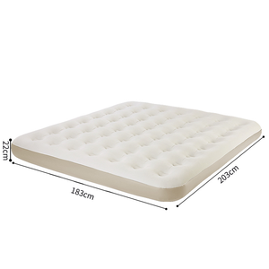 Inflatable Camping <b>Mattress</b> Airbed <b>Queen</b> Size Modern Outdoor Foldable Portable Storage Bag - Product Image 4