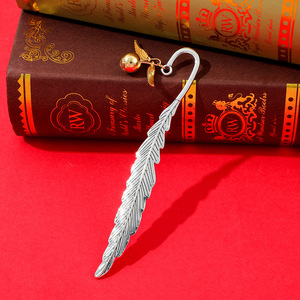Marcapáginas de Metal con Plumas Retro al por Mayor, Marcapáginas de Dibujos Animados de la <span class=keywords><strong>Snitch</strong></span> de las Reliquias de la Muerte, Marcapáginas de Películas de Anime - Product Image 6