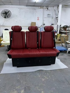 Siège Aero en Cuir Confortable et Inclinable avec Écran Tactile, Style Moderne, Imperméable, pour <span class=keywords><strong>Mercedes</strong></span> Benz Sprinter W447 - Product Image 4
