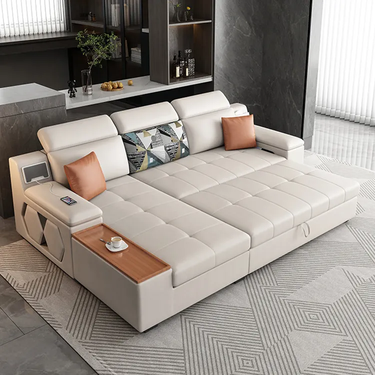 Muebles de sala de estar sofá cama esquina sofá cama conjunto muebles sala de estar con almacenamiento sofá cama