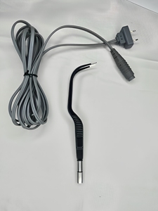 Pinces bipolaires à baïonnette, antiadhésives, avec aspiration et câble EMC, électrochirurgicales, réutilisables, autoclavables, instrument chirurgical - Product Image 1