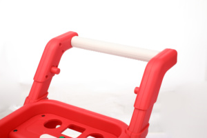 Vente chaude Supermarché pour enfants Panier 2 vitesses Hauteur réglable Barre <span class=keywords><strong>de</strong></span> poignée antidérapante pour les âges 2 4 Alimenté par batterie - Product Image 4