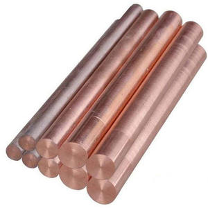 High Quality <b>Copper</b> <b>Rods</b> Supplied by Manufacturers at Low Prices Featuring Welding Bending Cutting Processing Services - Product Image 1