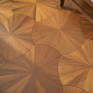 Parquet de Teca Multicapa de 14 mm y 18 mm, con Superficie Cepillada Texturizada, Grado ABC, EN13501, FSC, Diseñado para Salas de Exhibición - Product Image 2