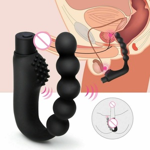 Masajeador vibratorio Anal de silicona de 10 velocidades, masajeador de próstata, Juguetes sexuales masculinos anales médicos para hombres, mujeres y homosexuales - Product Image 2