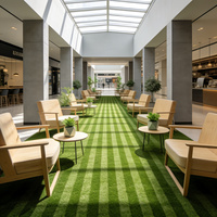 Gazon artificiel à motifs personnalisables, résistant aux UV, pour aménagement paysager, pelouse synthétique pour décoration de mariage et bord de piscine