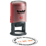 For Trodat Printy 46140 MCI Plastic Self-Inking Stamp Date Stamp with Text for Office & Wedding Use