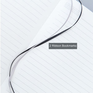 Cahier de notes à bande élastique avec logo personnalisé A5 de haute qualité avec couverture rigide et impression personnalisée - Product Image 6