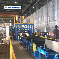 Lini Produksi Baja H Beam Horizontal dengan Komponen Bantalan & Mesin