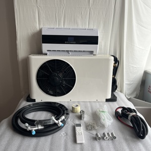 Unidad dividida de <span class=keywords><strong>aire</strong></span> <span class=keywords><strong>acondicionado</strong></span> de estacionamiento de 12V/24V CC, varios <span class=keywords><strong>para</strong></span> montaje <span class=keywords><strong>externo</strong></span> de carrocería de vehículo, adecuado <span class=keywords><strong>para</strong></span> varios automóviles - Product Image 1