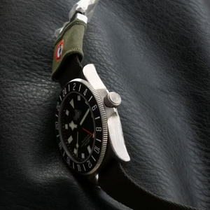 Đồng hồ cơ khí thời trang cao cấp 42MM vỏ titan nhà máy M+ tự động Sei Ko, viền lặn GMT Pelagosy - Product Image 3