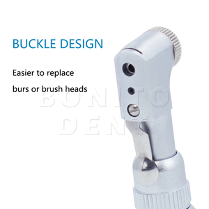 Dental <span class=keywords><strong>Low</strong></span> <span class=keywords><strong>Speed</strong></span> 1:1 Blue Ring <span class=keywords><strong>Latch</strong></span> Typ Gegenwinkel handstück für E-Typ Luft motor Zahnarzt Polier werkzeuge 22000-27000 U/min - Product Image 5