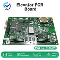 Carte PCB d'ascenseur 5124409, carte mère CPU d'ascenseur Orona, pièces détachées d'ascenseur