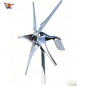 Generador de turbina eólica de eje horizontal, 100KW, 200KW, 300KW, 500KW, 480V, 600V, con controlador de red, energía libre - Product Image 3