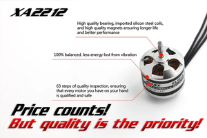 आधिकारिक एमैक्स xa2212 1400kv 980 kv 820kv ब्रशलेस ड्रोन मोटर के लिए रंक - Product Image 3