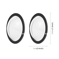 Protection d'objectif Ultra Clear pour Insta360 X3, couvercle de protection en PC, anti-collision, léger, film à haute transmission