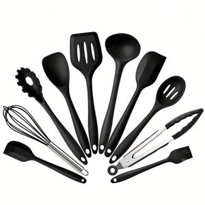 Sıcak Satış Klasik Çevre Dostu Silikon Mutfak Gereçleri 1 Parça Yapışmaz Tava Seti Mutfak Aletleri ve Pişirme Gereçleri ile - Product Image 5