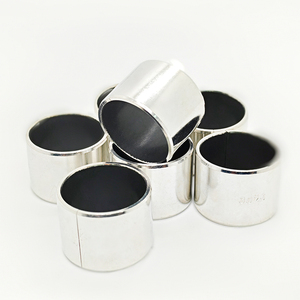 แบริ่งโลหะ-โพลิเมอร์ PTFE แบบกันเสียดสีชนิดเรียบ DU บูชหล่อลื่นในตัว - Product Image 3