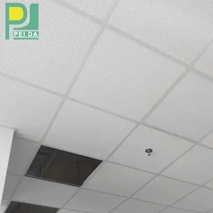 Plaque de plafond <span class=keywords><strong>en</strong></span> <span class=keywords><strong>laine</strong></span> minérale acoustique longue durée de <span class=keywords><strong>vie</strong></span>, faible entretien, pour centre commercial - Product Image 1