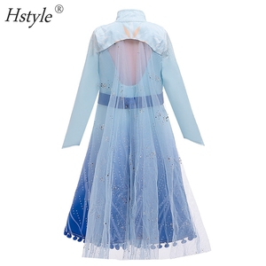 Robe de jeu de rôle <span class=keywords><strong>Elsa</strong></span> Adventure pour filles, Cape à ailes en cristal de glace, élégante, découpée avec paillettes, nouvelle collection 2018, SU510 - Product Image 3