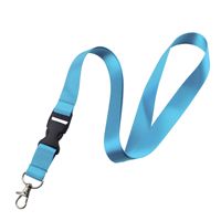 LYD - Cordón de Poliéster de Color Sólido, Económico y Duradero, Correa Desmontable para el Cuello, Accesorio para Teléfono Celular, Llaves, Tarjeta de Identificación, Porta Credenciales