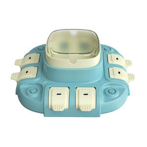 3-en-1 Blue Puzzle Toy & Dog Nail File 8 Sandpapers Scratch Pad con dispensador de golosinas Tazones de enriquecimiento para uñas - Product Image 6