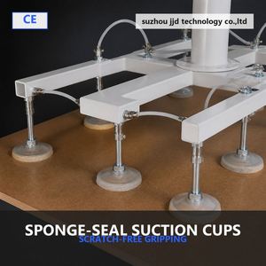 Robot de palettisation BORUNTE à 6 axes, entraînement électromécanique, IP54, 1500-3000 mm, 10-100 kg, ventouse à vide, manutention de panneaux de bois, CE - Product Image 3