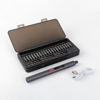 Ensemble de tournevis électrique certifié CE, kit d'outils de précision en acier S2, outils électriques réglables en couple de 3,7 V pour usine
