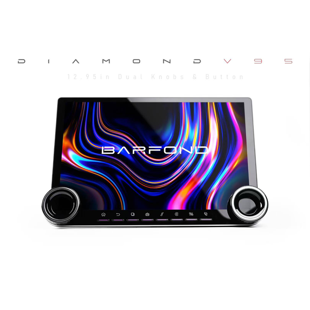 Diamond V95 12.95 Inch High Quality Dual Button Android T133 WIFI Android Auto Multi Function Car DVD Stereo Player